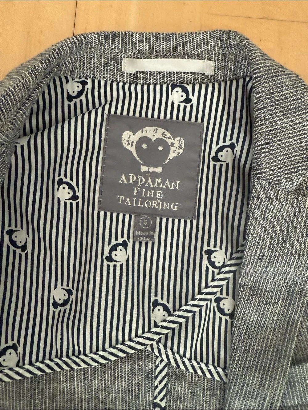 Appaman Boys Pinstripe Blazer - 5Y